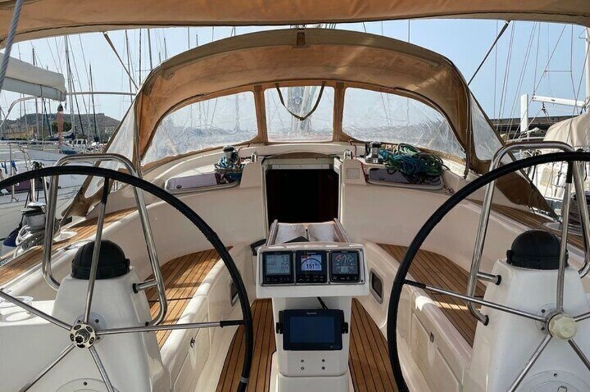 Full Day Sailing at Mari Pintau in Cagliari
