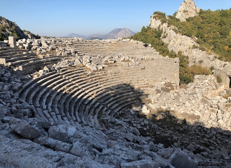 Hiking in Termessos Ancient City