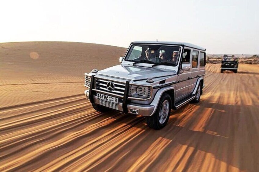 G Wagon in Dubai Desert