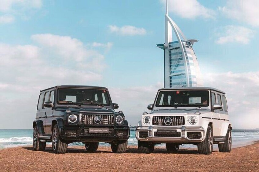 G Wagon in Dubai Desert