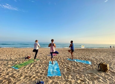 Morning Beach Yoga in Lagos by el Sol Lifestyle