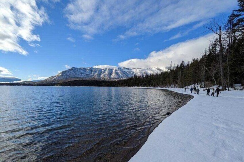 Snowshoe OR Cross Country Ski Tours in Glacier National Park