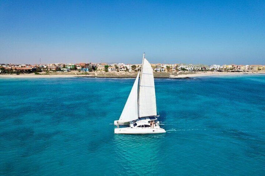 Catamaran Half Day - Beautiful day on the Atlantic Ocean