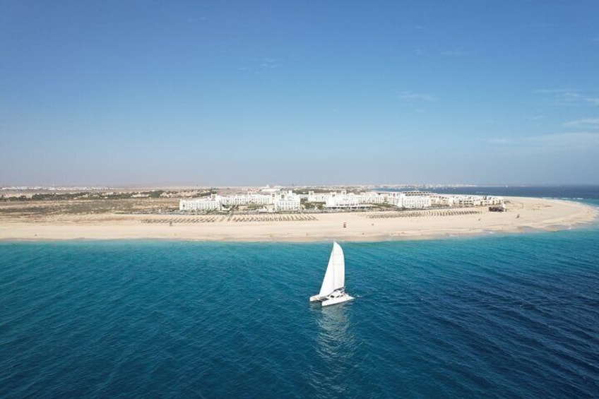 Catamaran Half Day - Beautiful day on the Atlantic Ocean