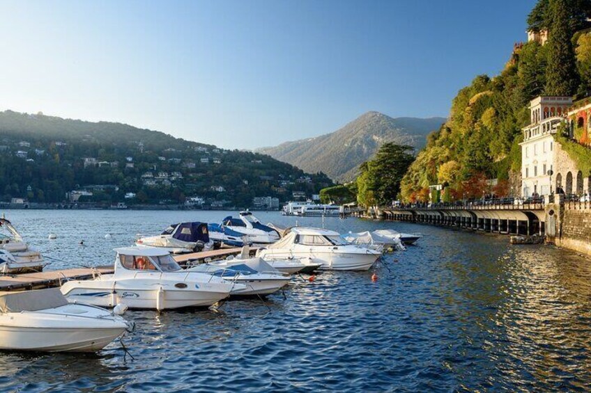 Bellagio Private Boat Tour on Como Lake 