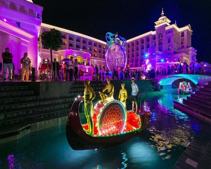 From Antalya: Land of Legends Transfer and Boat Parade Show