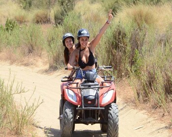 Kusadasi: Quad Bike Safari-opplevelse med henting på hotellet