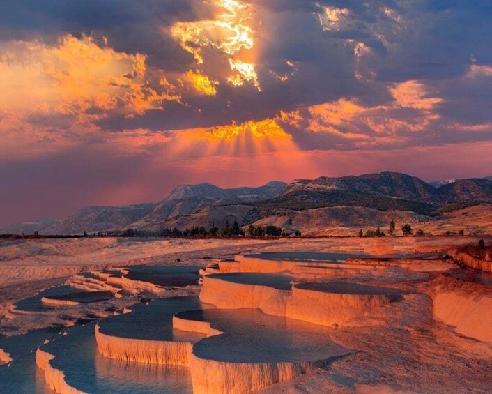 Picture 3 for Activity From Marmaris: Pamukkale Evening Tour with Transfer & Dinner