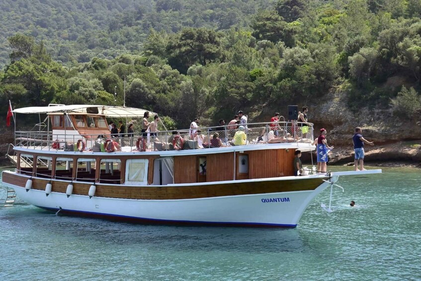 Picture 3 for Activity Bodrum: Orak Island Boat Tour with Swim Stops and Lunch