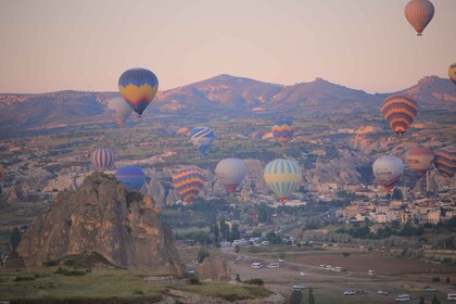 Cappadocia Photo Shoot with Flying Dress Option in Goreme