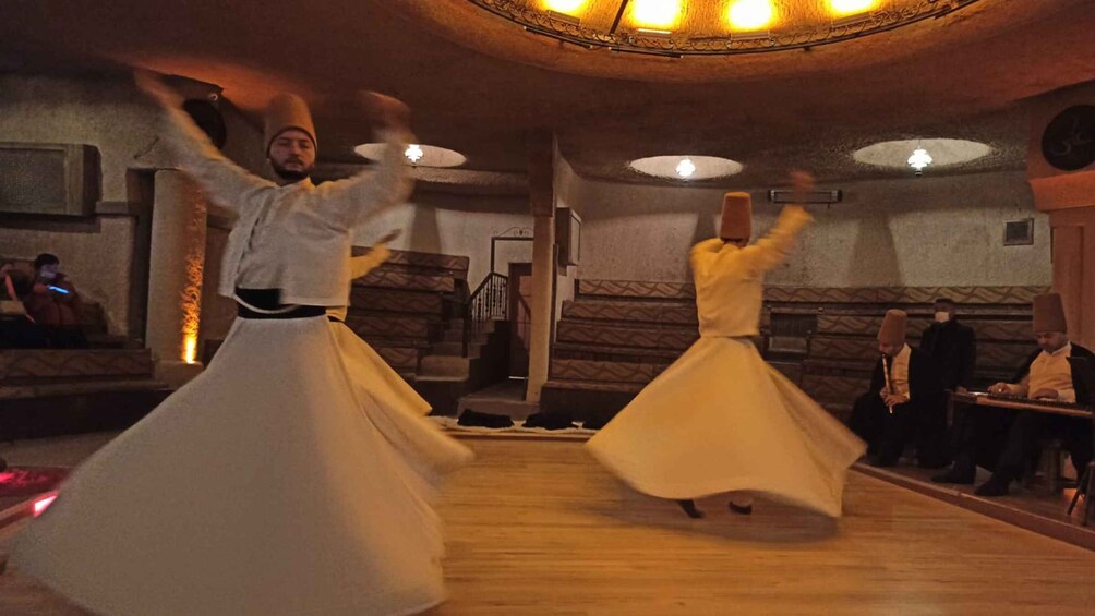 Goreme: Whirling Dervishes Show in Historical Trade Mansion