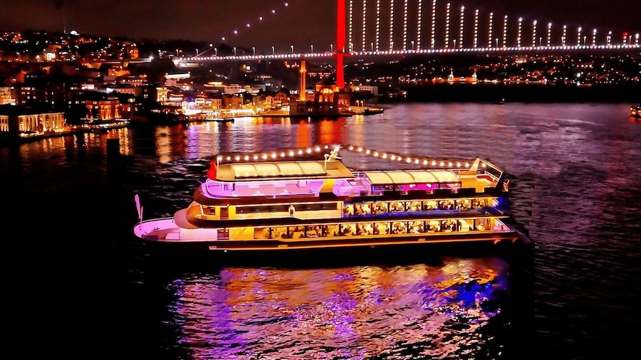Istanbul: Bosphorus Dinner Cruise & Show with Private Table