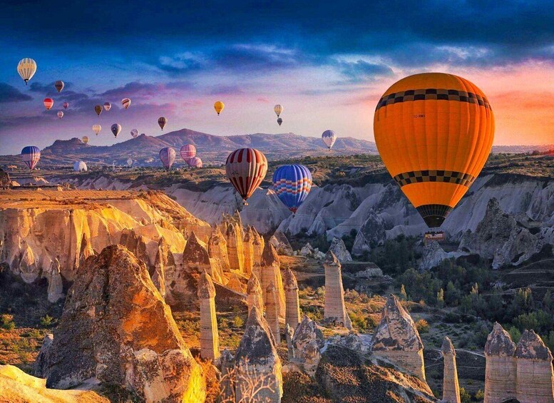 Picture 4 for Activity From Alanya: 2-Day Cappadocia, Cave Hotel, and Balloon Tour