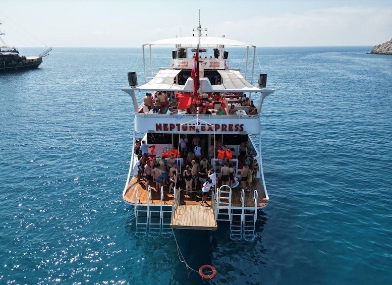 Picture 6 for Activity From Alanya: Boat Tour with Unlimited Soft Drinks and Lunch