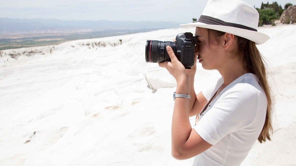 Picture 2 for Activity From Kusadasi: Pamukkale & Hierapolis Guided Tour with Lunch