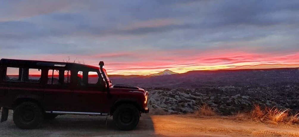 Picture 1 for Activity Cappadocia: Private Jeep Tour with Sunrise or Sunset Options