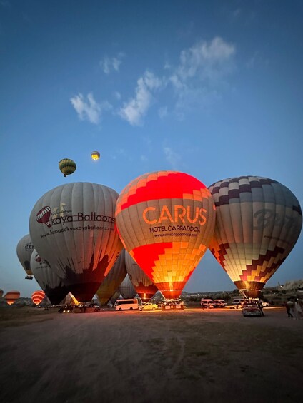 Picture 9 for Activity Göreme: Luxury Hot Air Balloon Flight in Göreme Valleys