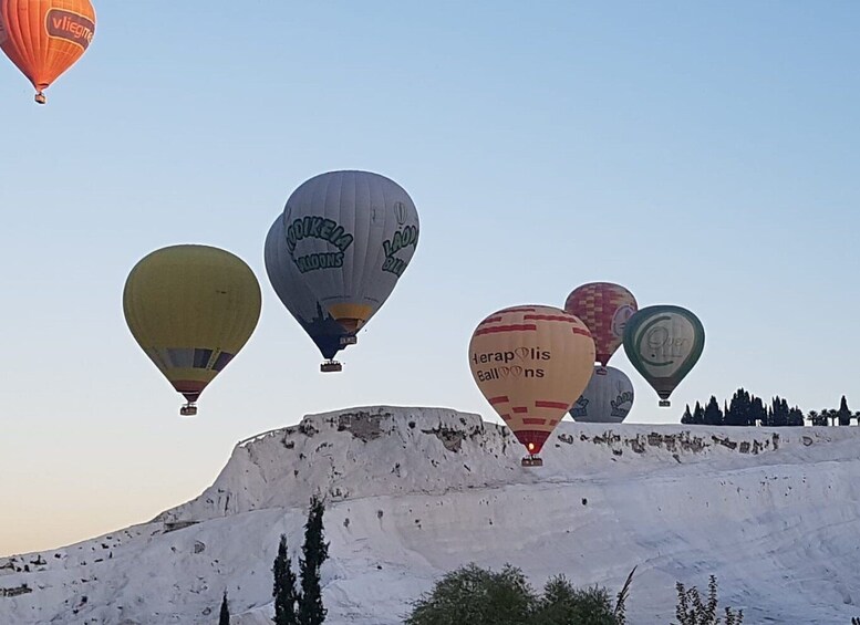 Picture 3 for Activity Antalya: Pamukkale Tour with Hot Air Balloon and Meals