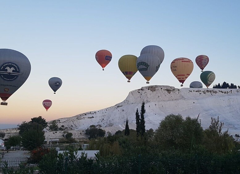 Picture 5 for Activity Antalya: Pamukkale Tour with Hot Air Balloon and Meals