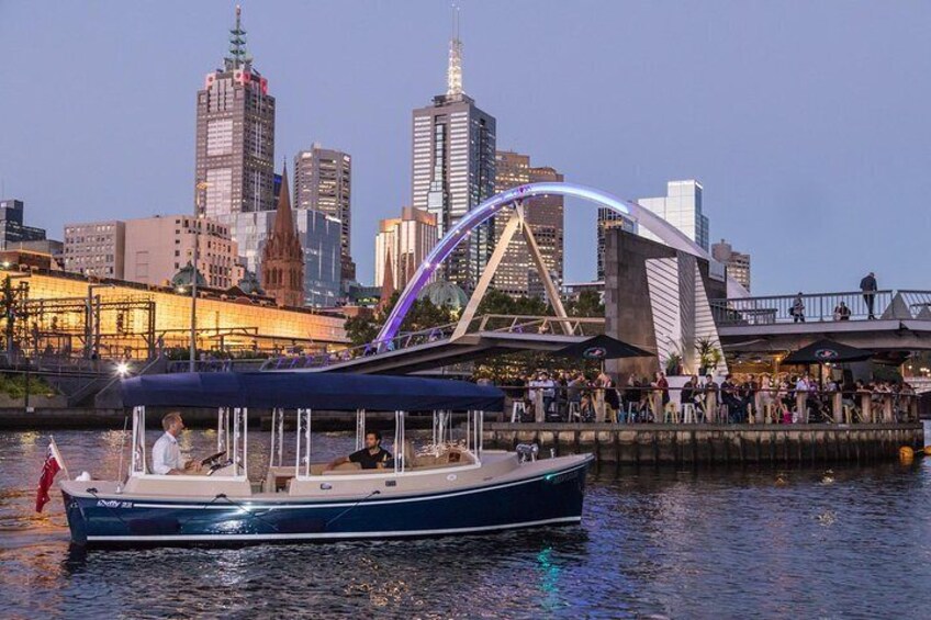 Luxury Private 90min Wine and Cheese Yarra River Cruise