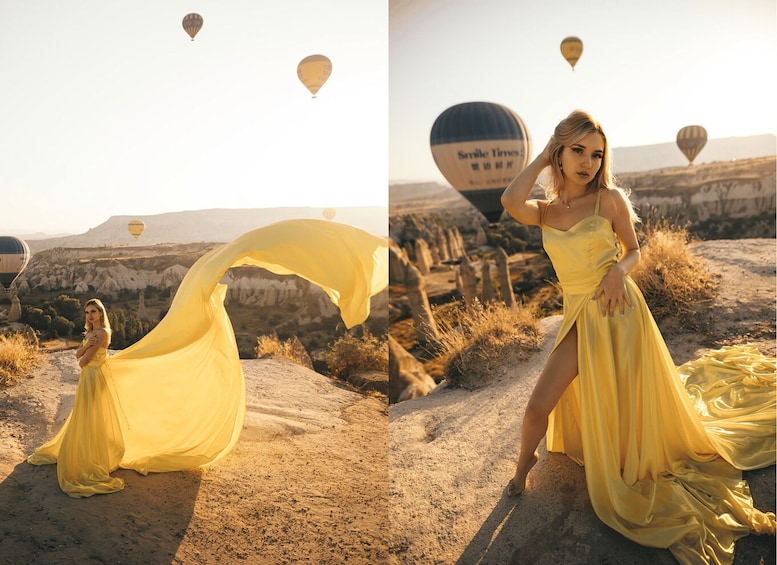 Picture 19 for Activity Cappadocia: Photo Shooting With Flying Dresses