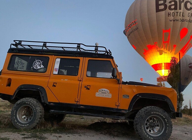 Picture 1 for Activity From Göreme/Ürgüp: Cappadocia Jeep Safari Sunrise or Sunset