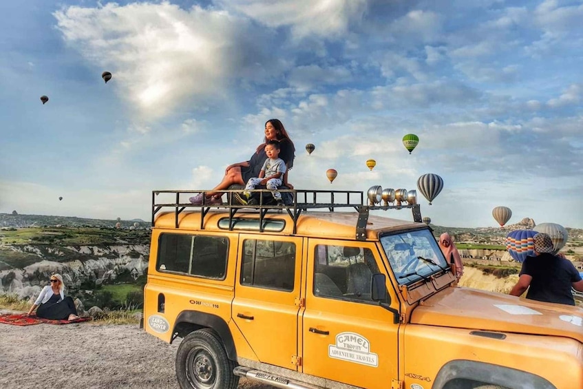 Picture 5 for Activity From Göreme/Ürgüp: Cappadocia Jeep Safari Sunrise or Sunset