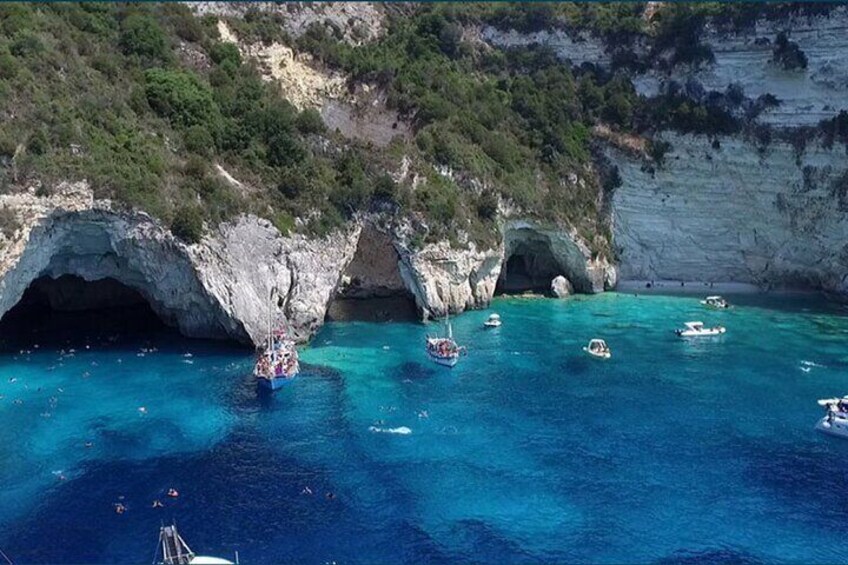 Blue Caves, Paxos Island