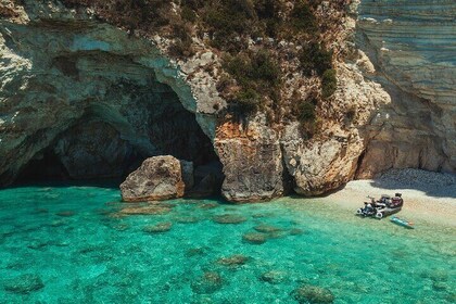 Private Cruise to Paxos, Antipaxos & Blue Caves from Karavostasi