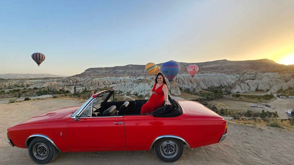 Picture 4 for Activity Cappadocia: Sunrise or Sunset Classic Car Tour