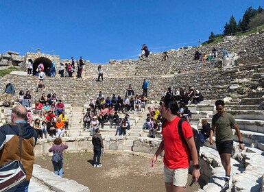 Excursión privada a Éfeso y compras desde el puerto de Kusadasi