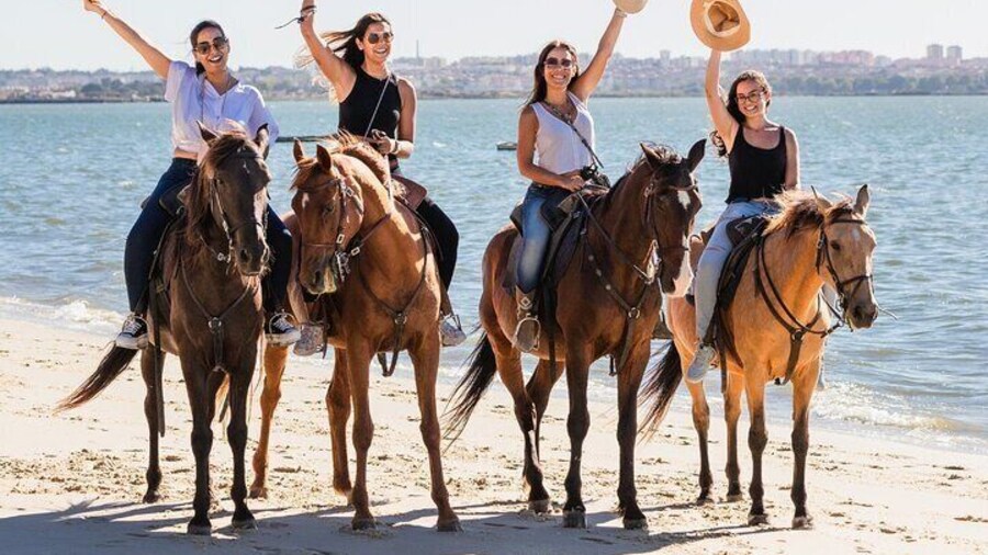 Private Bachelorette Party with Horseback Riding on the Beach