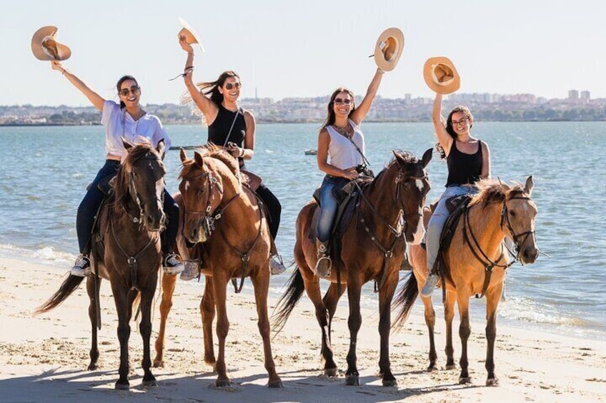 Private Bachelorette Party with Horseback Riding on the Beach