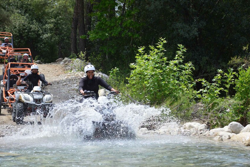 Picture 2 for Activity From Belek: Fully Combo Zipline, Quad Safari, Rafting, Lunch