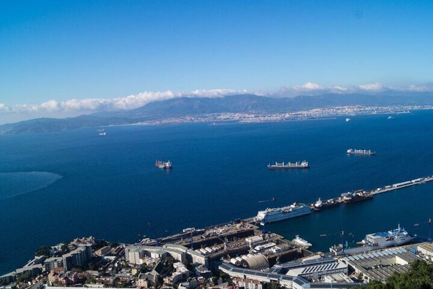 Excursion to Gibraltar with Dolphin Watching from Malaga