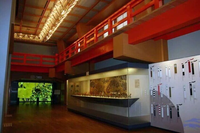 There are many exhibits related to the Sengoku period and the history of Osaka Castle! The exhibition contents are changed from time to time.