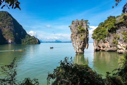 Full-day sea kayaking guided island tour from Khao Lak