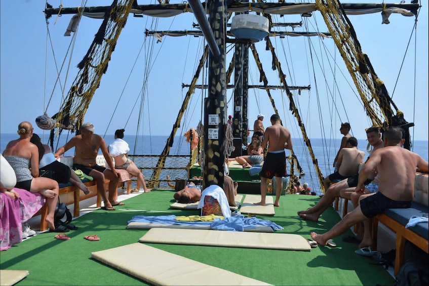 Picture 3 for Activity Alanya: Pirate Boat Tour w/ BBQ & Foam Party