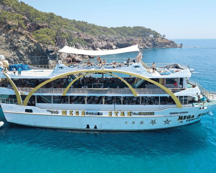 Picture 8 for Activity Antalya & Kemer: Megastar Catamaran Cruise With Foam Party