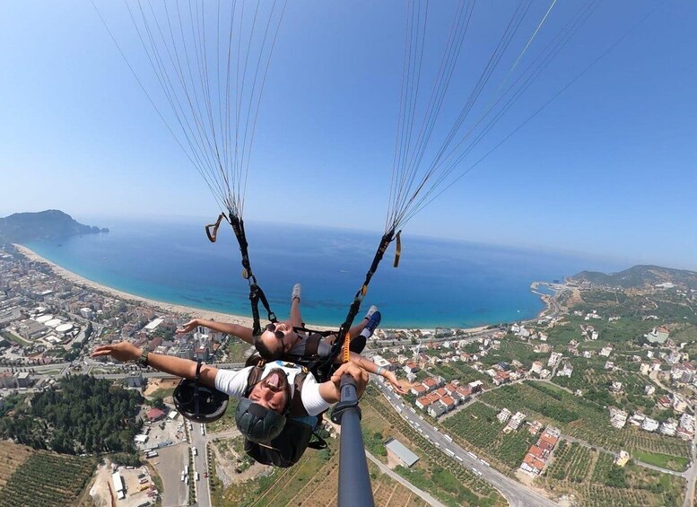 Picture 4 for Activity Alanya: Tandem Paragliding Flight to Cleopatra Beach