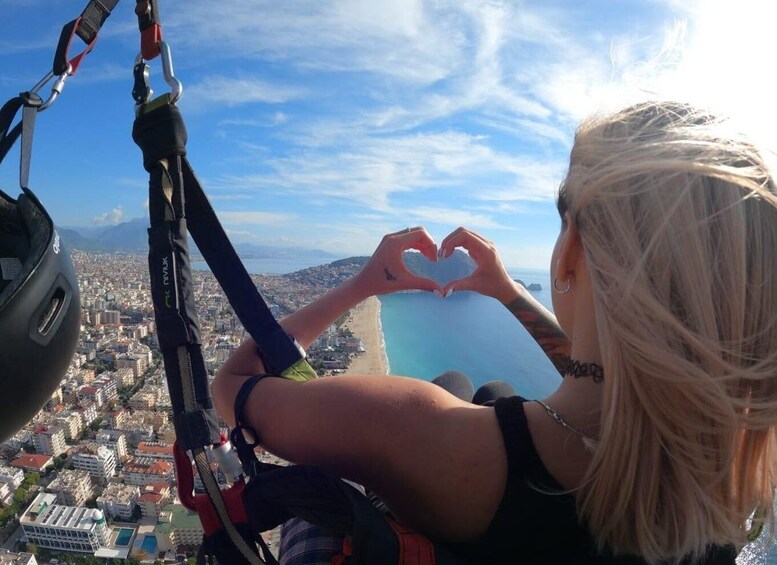 Picture 1 for Activity Alanya: Tandem Paragliding Flight to Cleopatra Beach