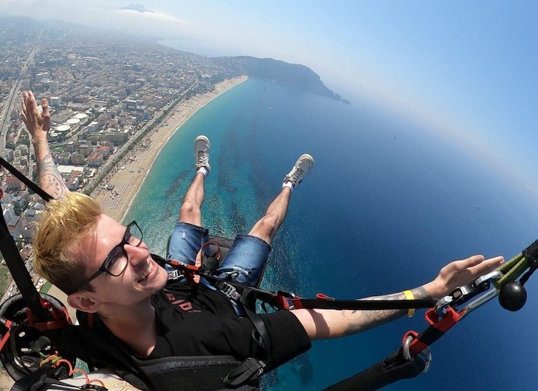 Picture 7 for Activity Alanya: Tandem Paragliding Flight to Cleopatra Beach