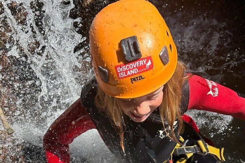 Canyoning Experience Level I Beginners in Ribeira das Cales