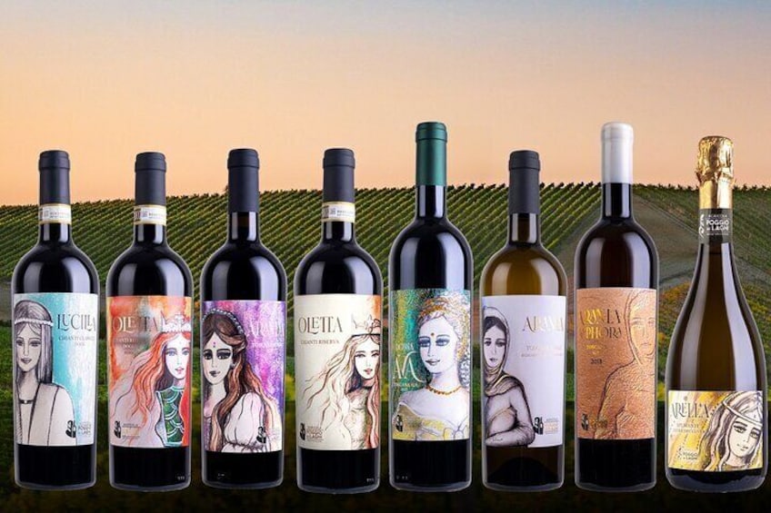 Romantic Dinner in the Vineyard at Poggio ai Laghi Winery