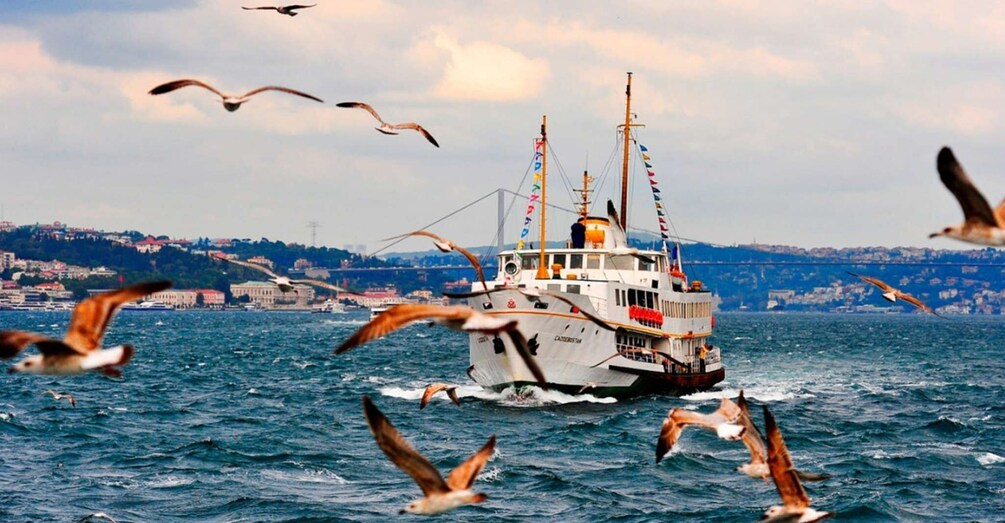 Picture 1 for Activity Istanbul: Bosphorus And Golden Horn Morning or Sunset Cruise