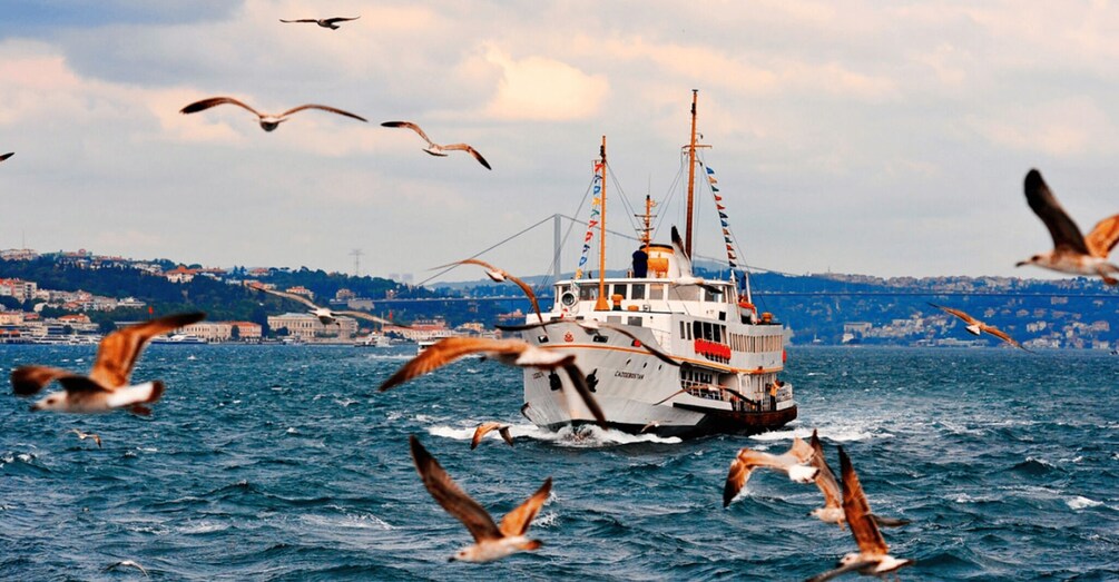 Picture 1 for Activity Istanbul: Bosphorus And Golden Horn Morning or Sunset Cruise