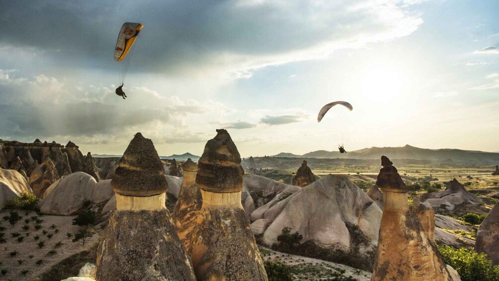 Picture 1 for Activity From Urgüp/Göreme: Cappadocia Tandem Paragliding & Transfer