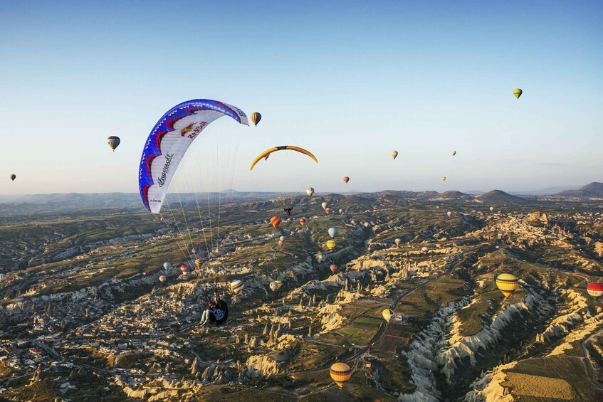 Picture 2 for Activity From Urgüp/Göreme: Cappadocia Tandem Paragliding & Transfer