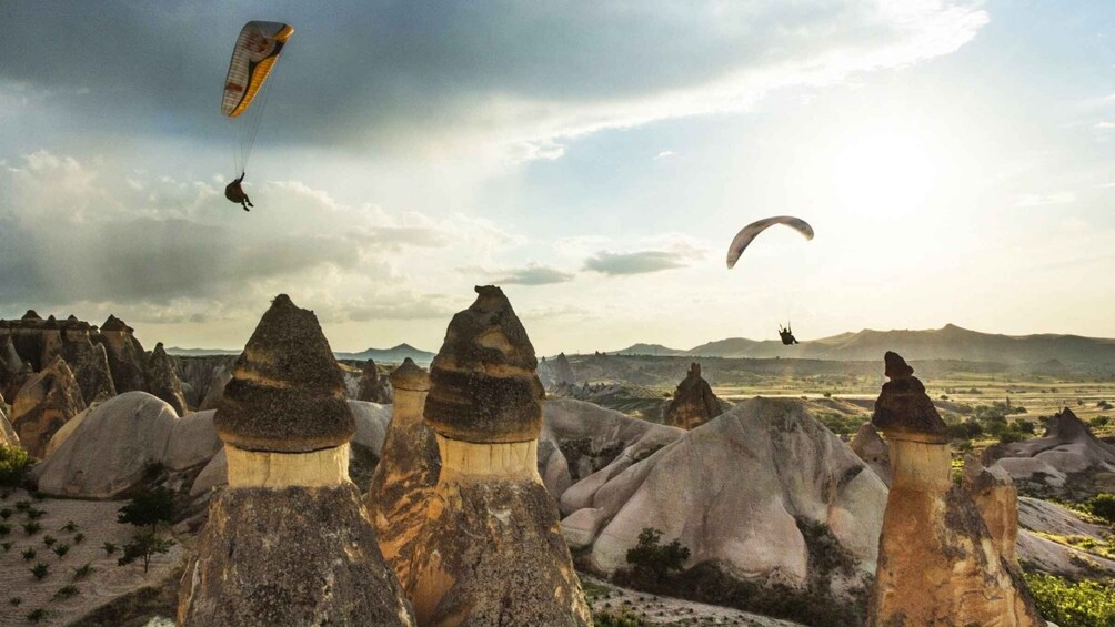 Picture 1 for Activity From Urgüp/Göreme: Cappadocia Tandem Paragliding & Transfer