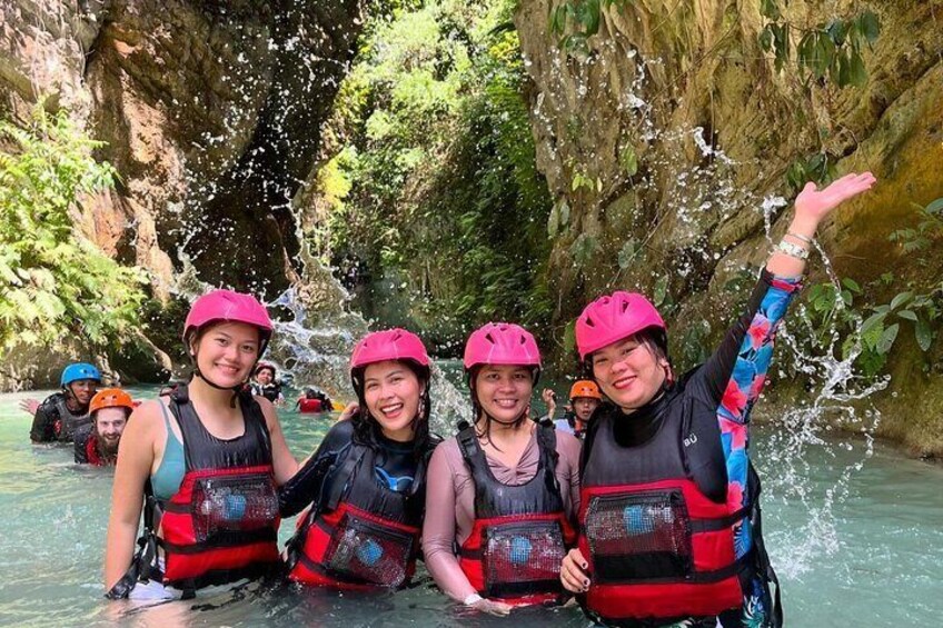 4 Hour Canyoneering Adventure at Kawasan Falls with Lunch